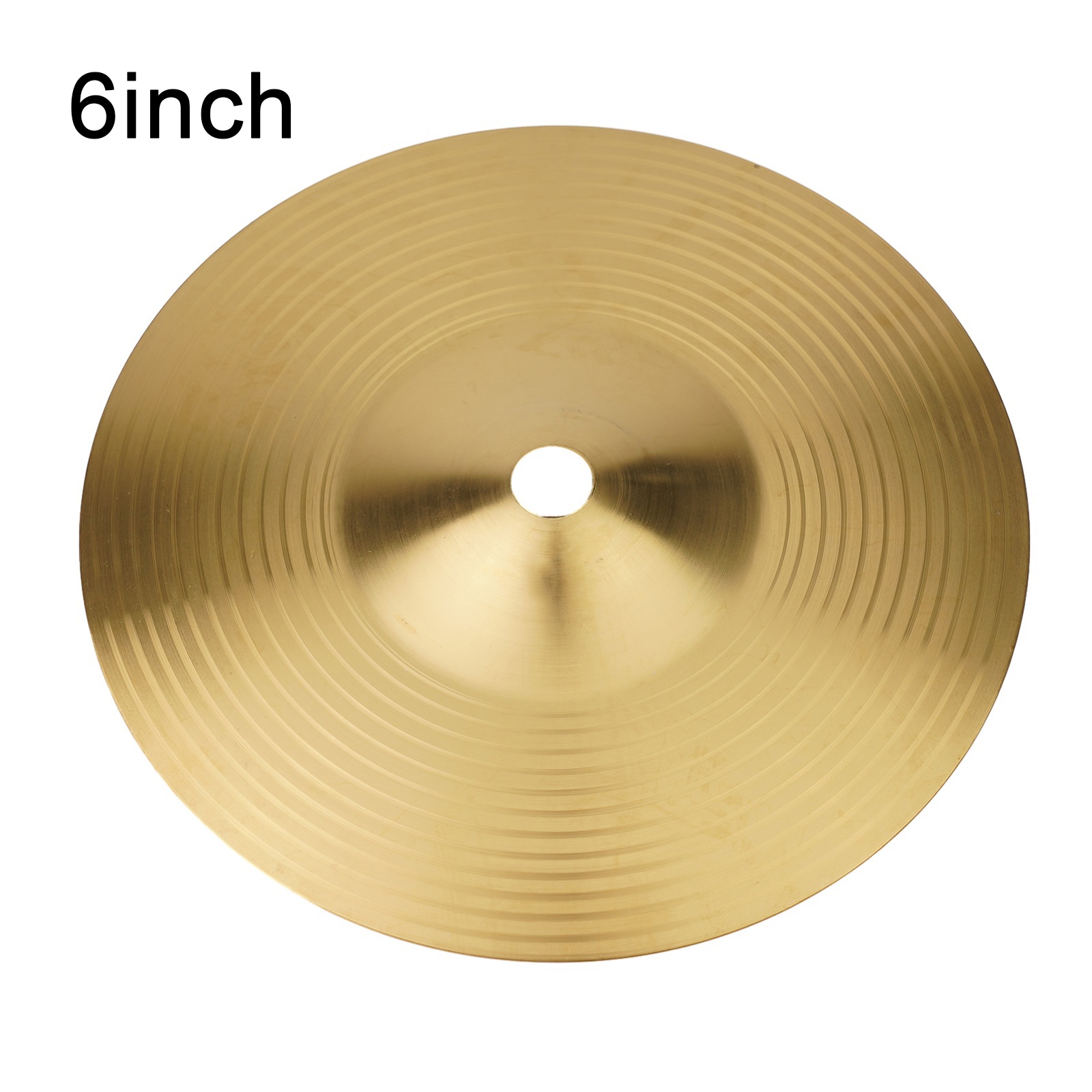 Musical Instrument Jazz - 6Inch Drum Brass Cymbals Percussion Splash
