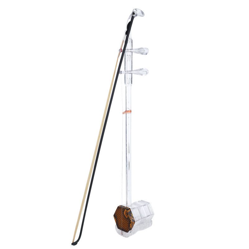 Erhu Violin Chinese - Hexagonal Erhu New Style Transparent Resin
