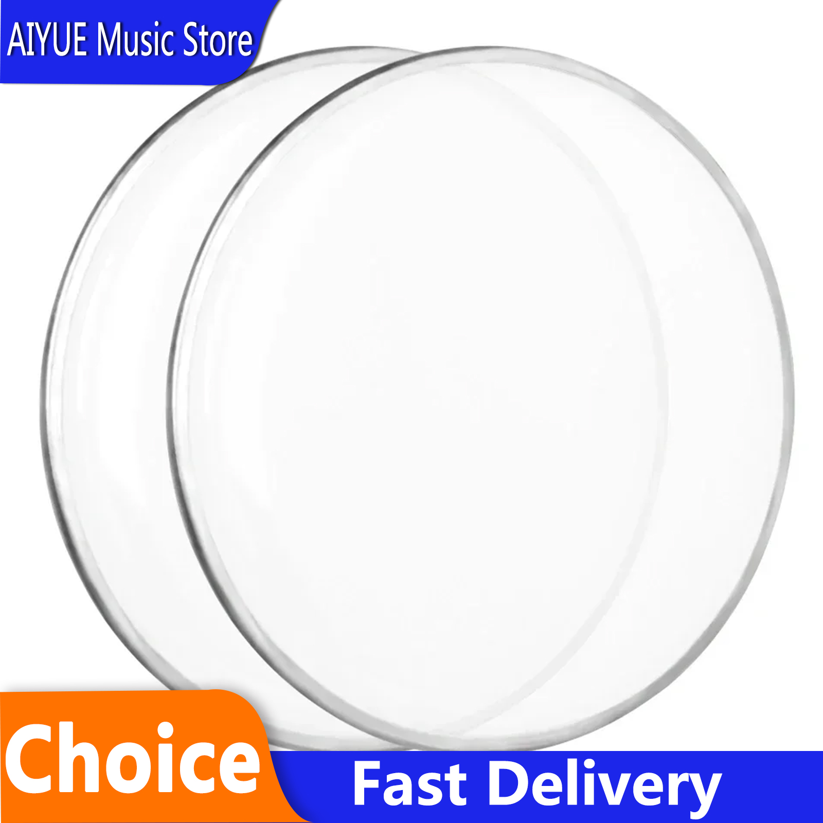 2 Pcs 6 Inch White Drum Head W - Musical Instrument Jazz ulasan dan harga