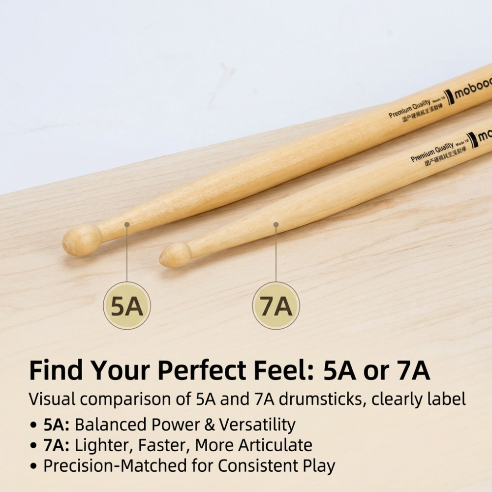 Professional Drums 5A 7A Walnu - Musical Instrument Jazz ulasan dan harga