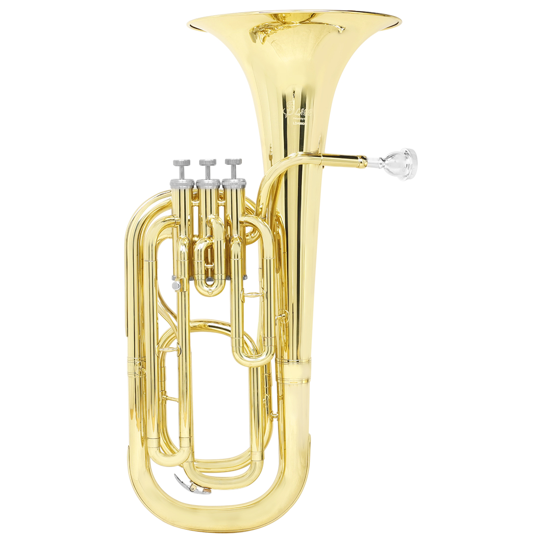 SLADE Bb Baritone Horn 3-key V - Musical Instrument Jazz ulasan dan harga