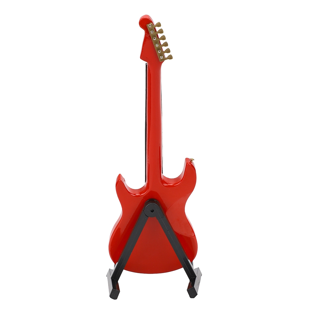 Miniature Red Electric Guitar  - Musical Instrument ____ ulasan dan harga