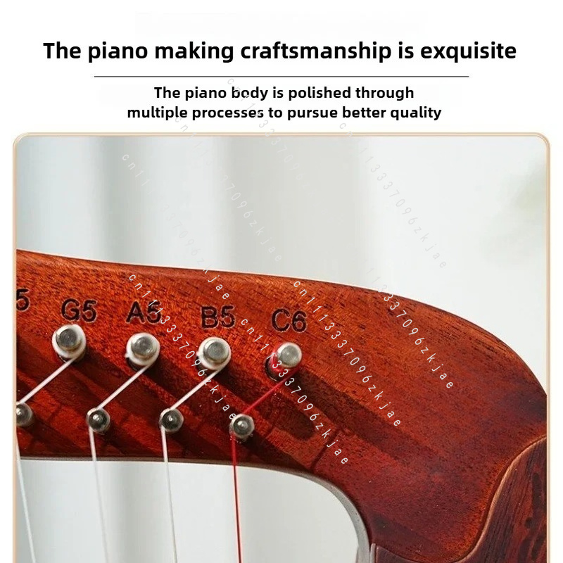 Handmade 15 Tone Harp Sound Th - Musical Instrument Strings ulasan dan harga