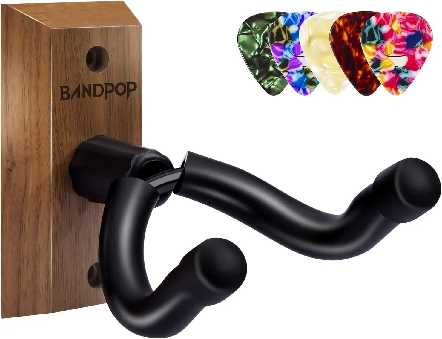 Wall Mount Guitar Hook Hanger  - Musical Instrument Note ulasan dan harga