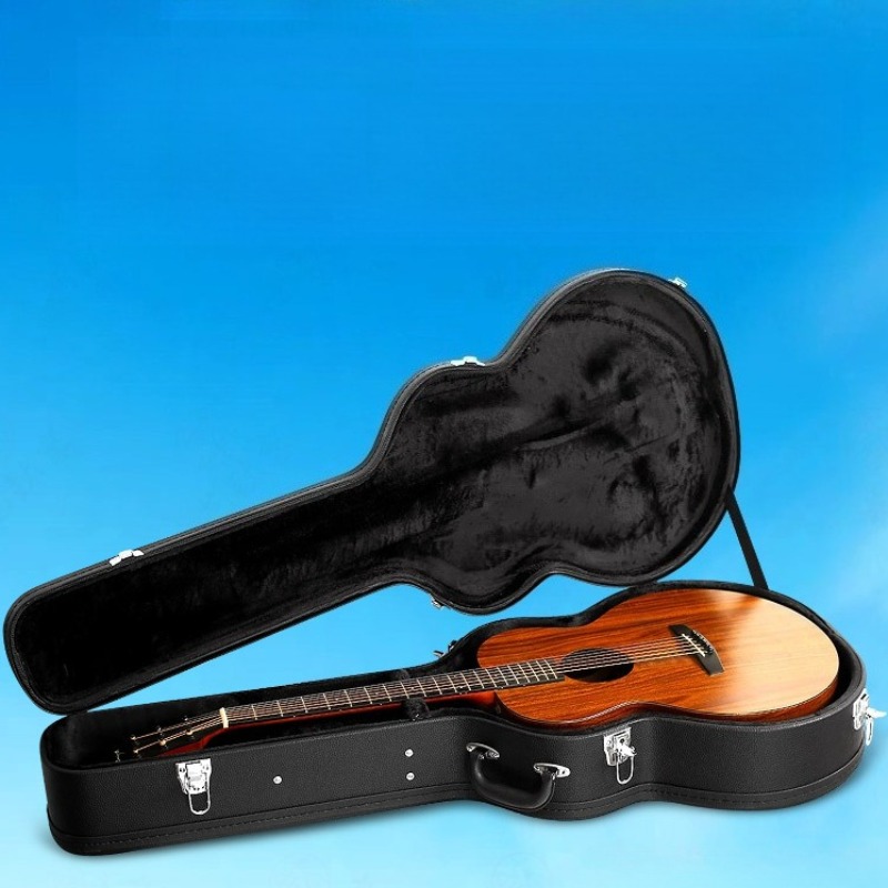 Leather Wooden Electric Guitar - Musical Instrument Box ulasan dan harga