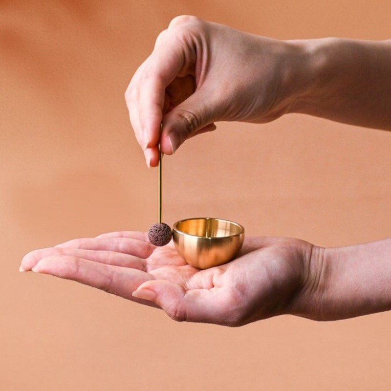 Mini Singing Bowl Handmade Cop - Song With Musical Instrument ulasan dan harga
