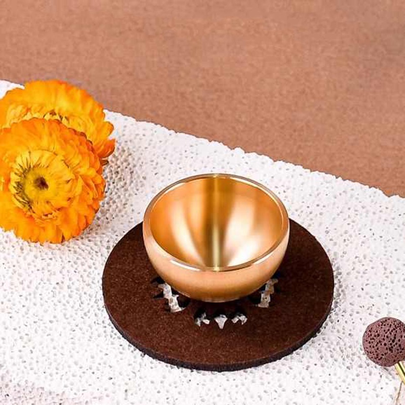 Mini Singing Bowl Handmade Cop - Song With Musical Instrument ulasan dan harga