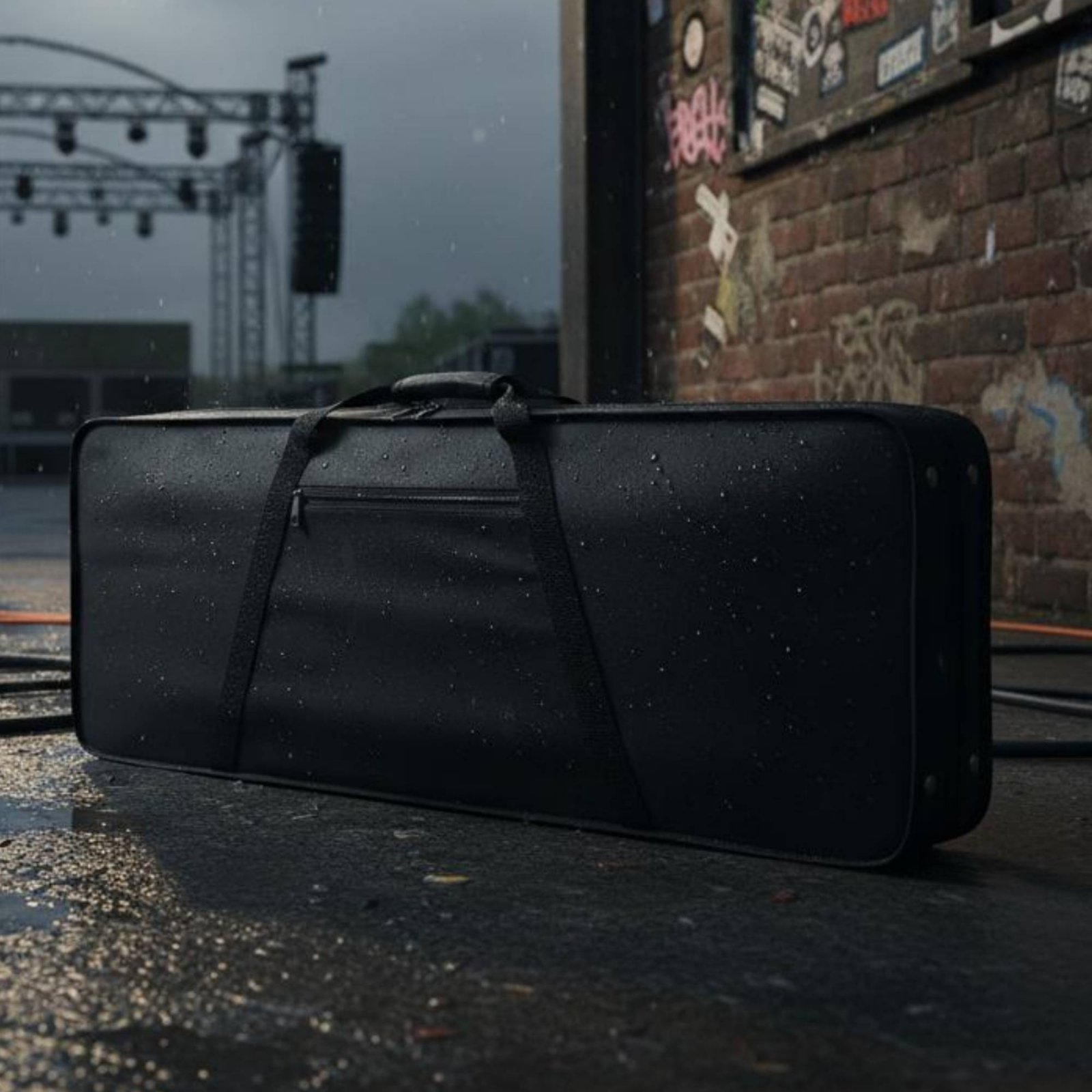 Lightweight Foam Guitar Case W - Musical Instrument ____ ulasan dan harga