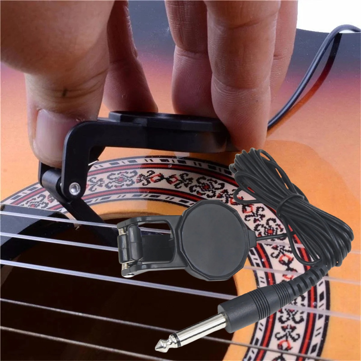 Audio Jack Clip On Pickup/2.5  - Musical Instrument Note ulasan dan harga