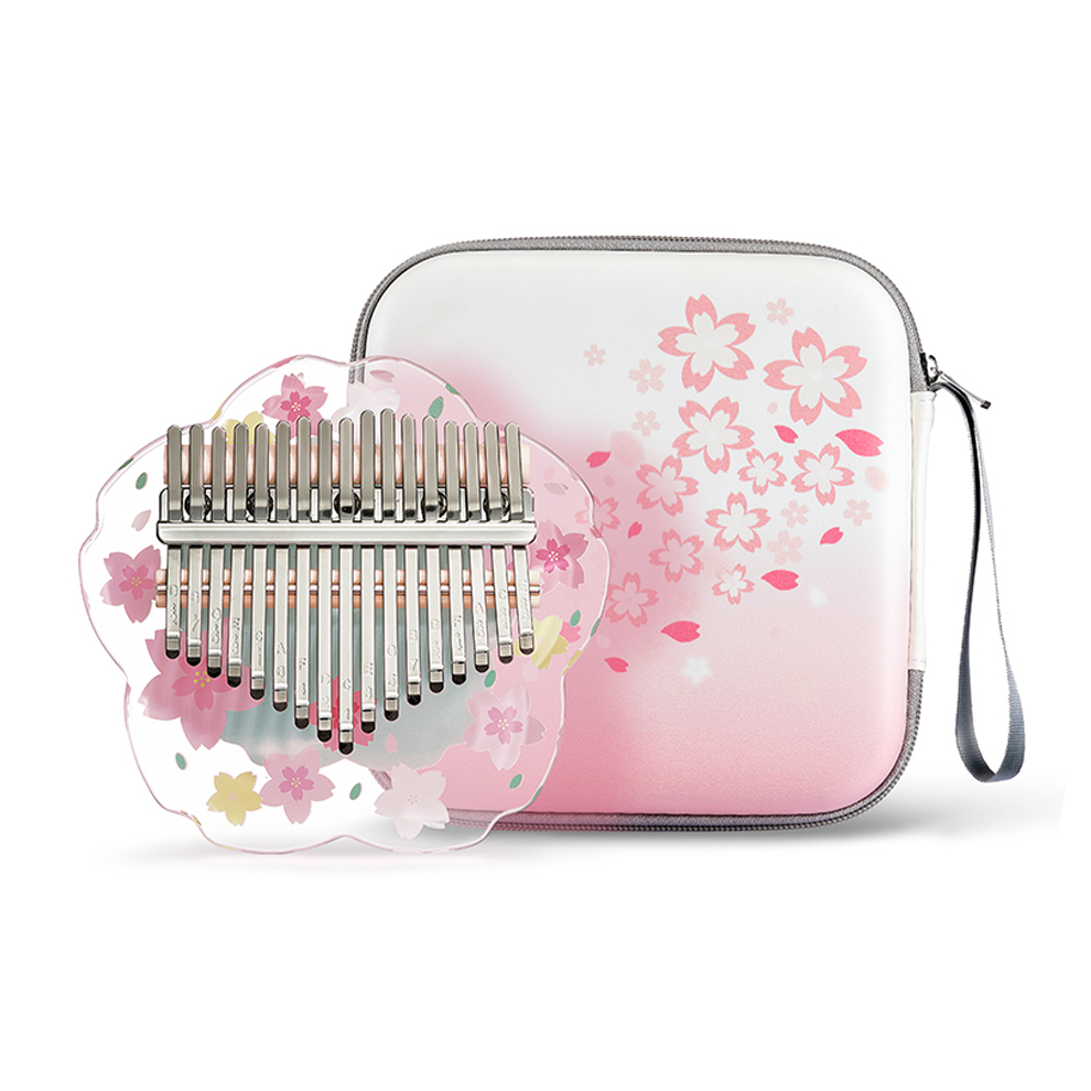 Hluru Kalimba 21 Keys with Cas - Musical Instrument Box ulasan dan harga
