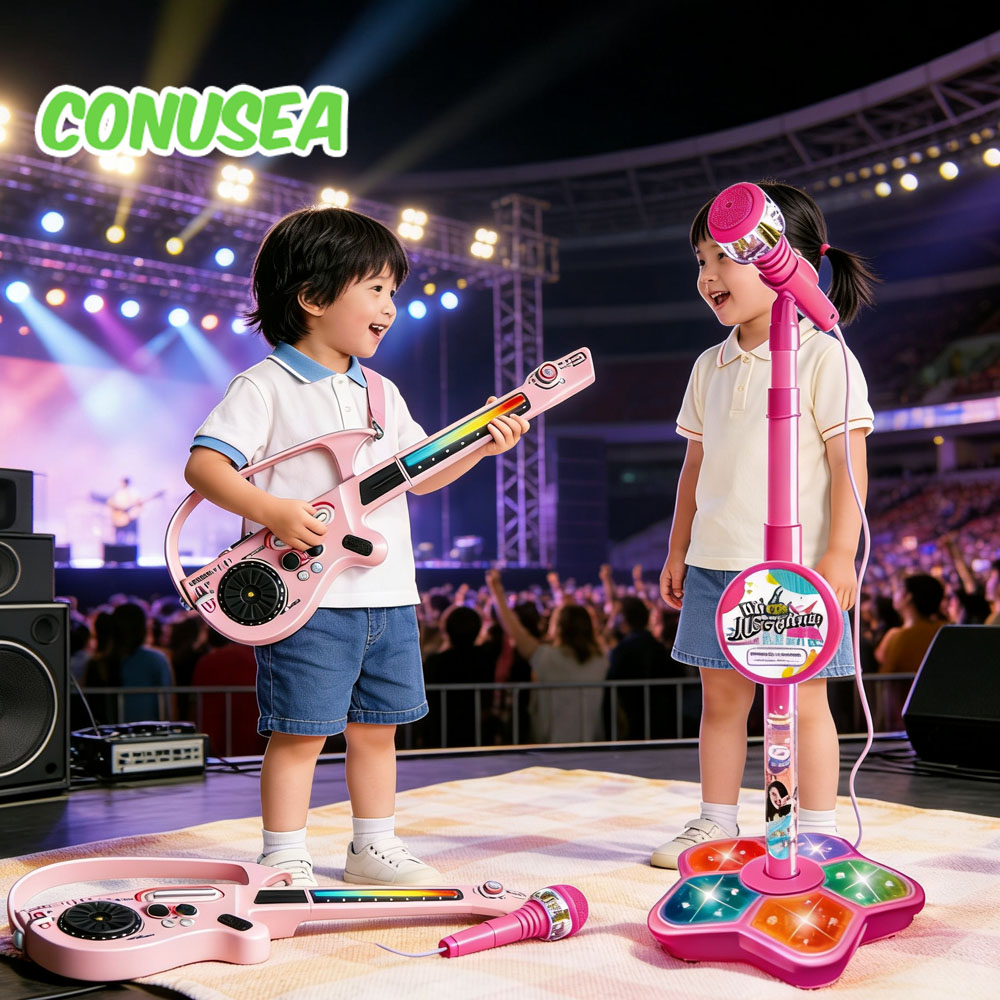 Kids Microphone Toys with Stan - Song With Musical Instrument ulasan dan harga