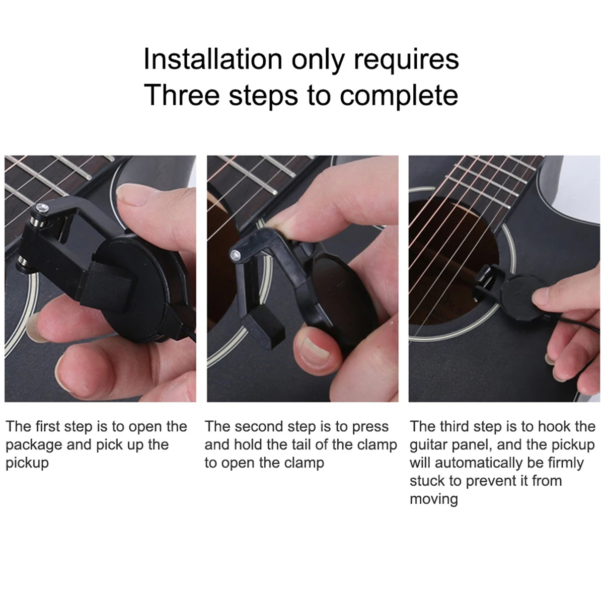 Audio Jack Clip On Pickup for  - Musical Instrument Note ulasan dan harga