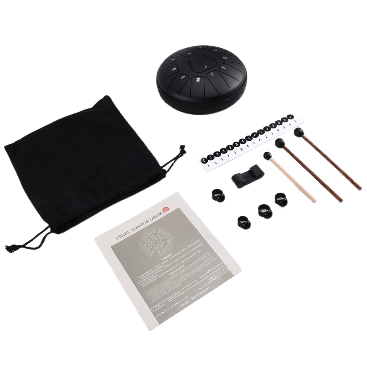 OKgood Steel Tongue Drum 6 Inc - Musical Instrument Note ulasan dan harga