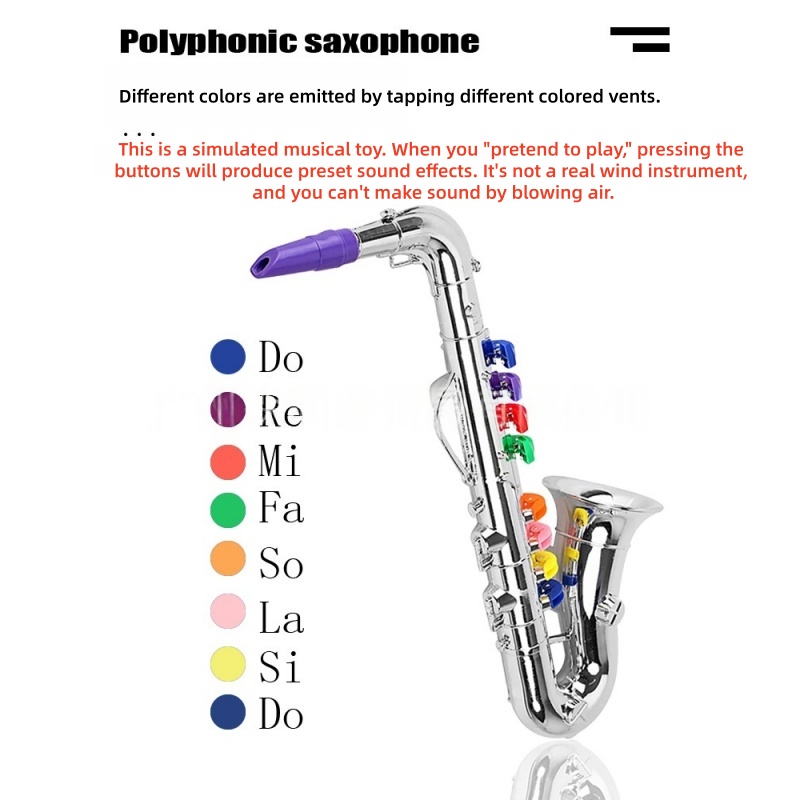 Saxophone Toy Musical Wind Ins - Song With Musical Instrument ulasan dan harga