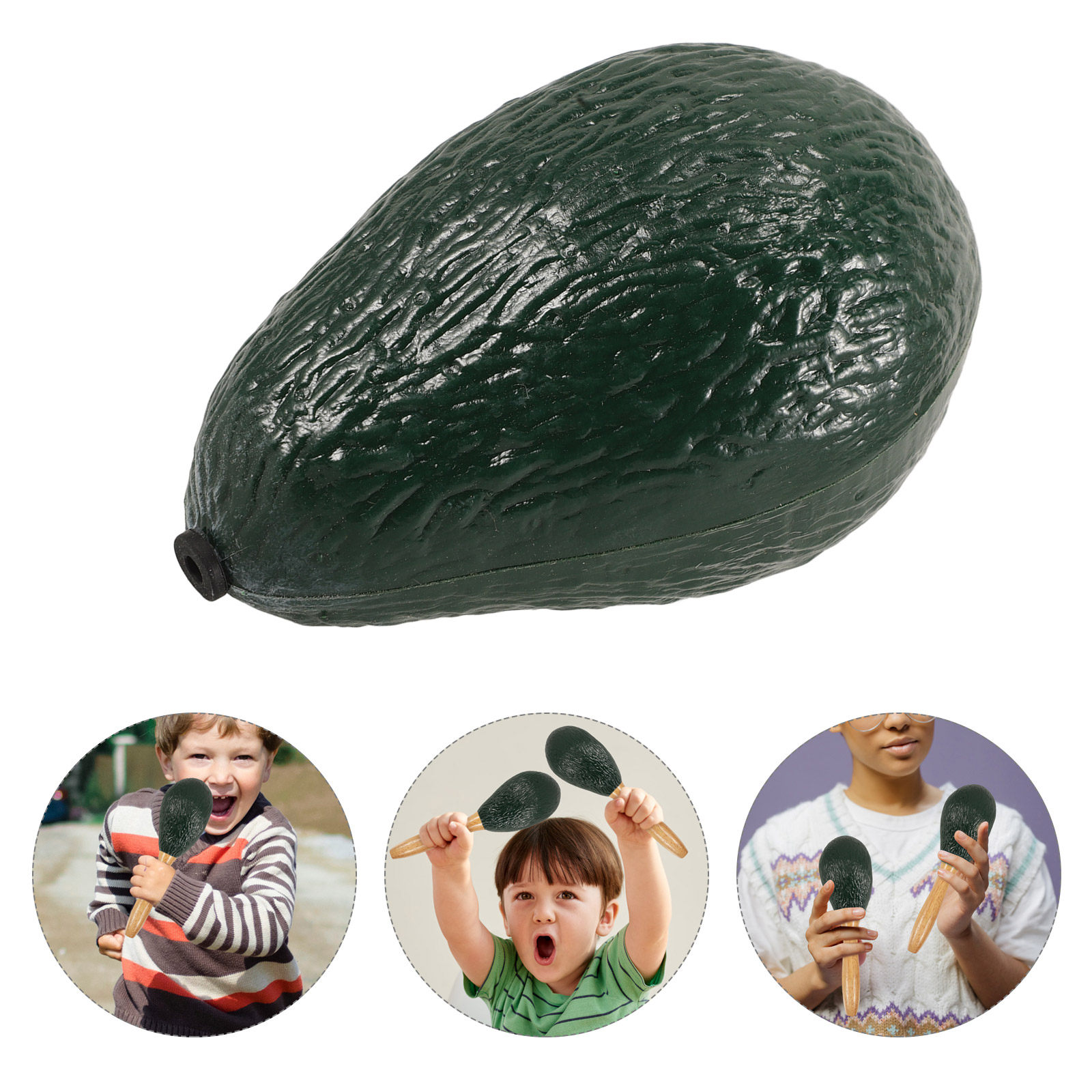 Fruit Shaker Maracas Avocado T - Musical Instrument Maraca ulasan dan harga