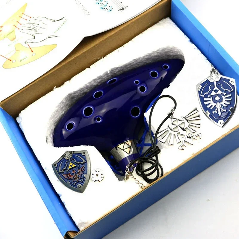 Hot﻿ Ocarina Ceramic Legend Of - Song With Musical Instrument ulasan dan harga