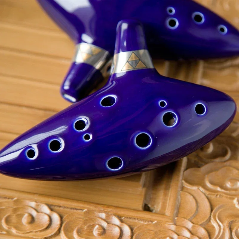 Hot﻿ Ocarina Ceramic Legend Of - Song With Musical Instrument ulasan dan harga