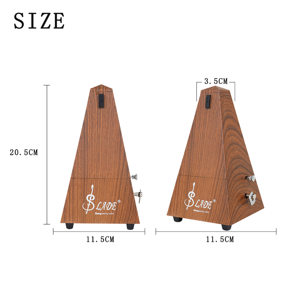 SLADE Mechanical Metronome Tow - Musical Instrument Note ulasan dan harga