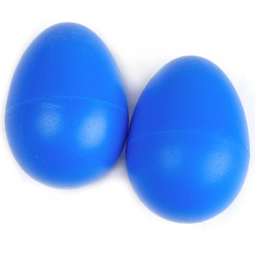 Blue Plastic Egg Maracas Cute  - Musical Instrument Maraca ulasan dan harga