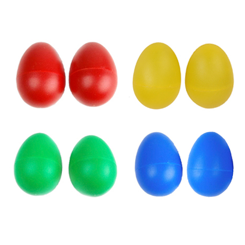 Blue Plastic Egg Maracas Cute  - Musical Instrument Maraca ulasan dan harga