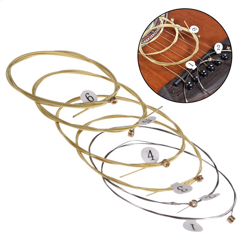 hot sale 6pcs/set Acoustic Gui - Musical Instrument Strings ulasan dan harga