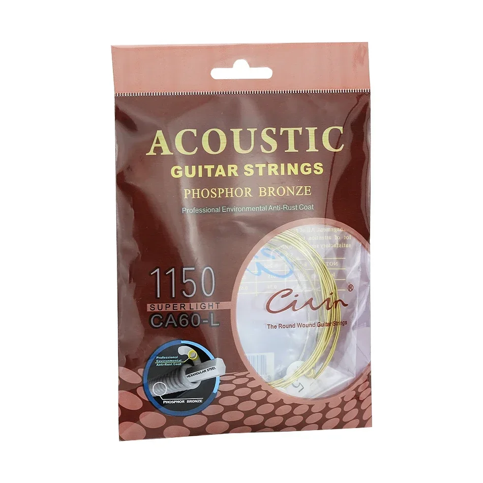 Gearlly 10 Sets Acoustic Guita - Musical Instrument Strings ulasan dan harga