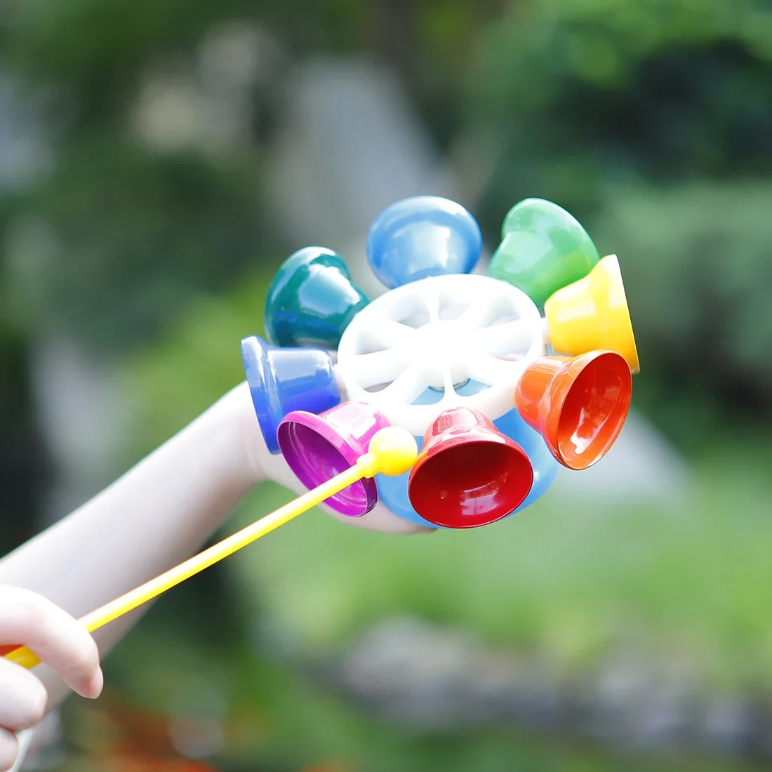 Orff 8-Note Hand Bell Rotating - Musical Instrument Note ulasan dan harga