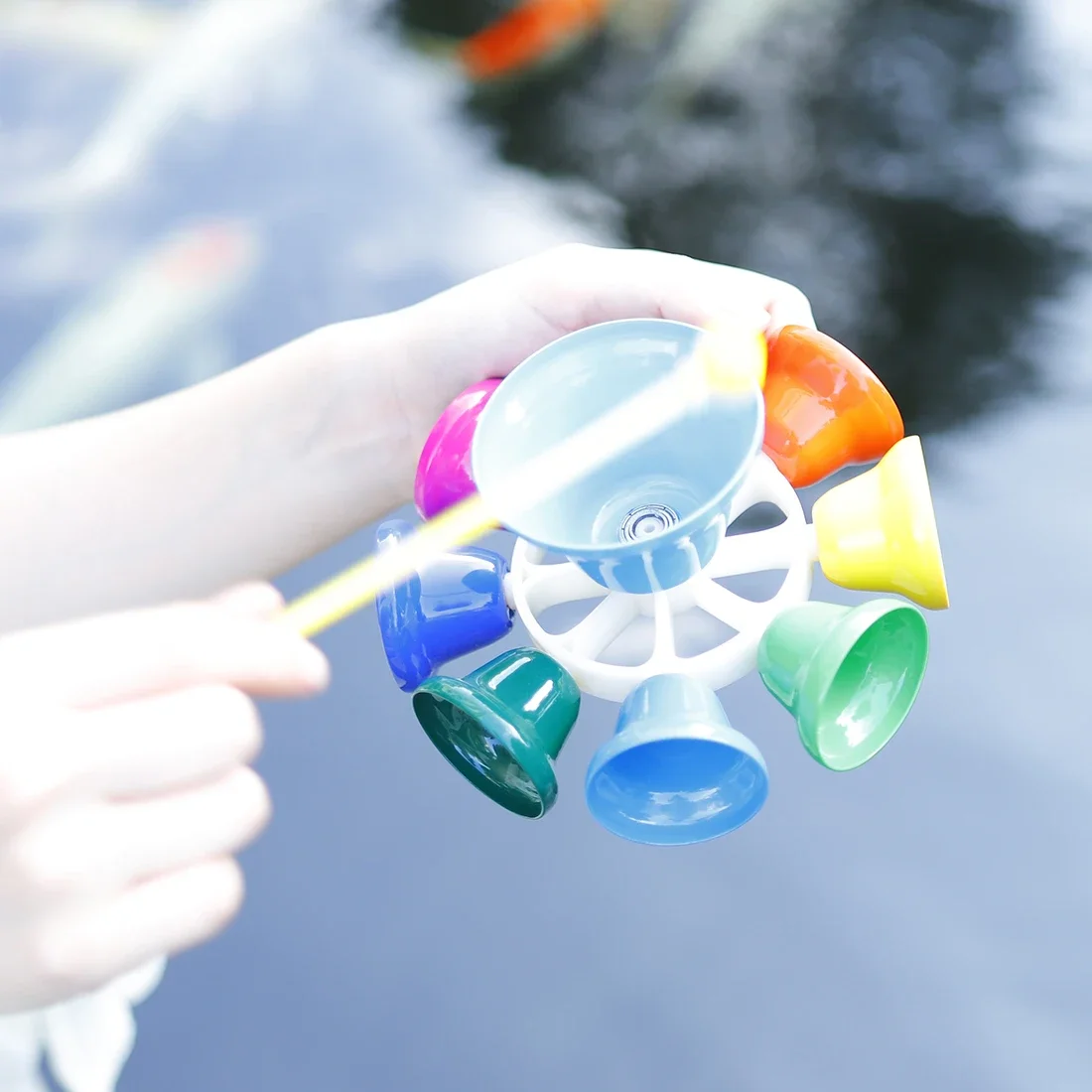 Orff 8-Note Hand Bell Rotating - Musical Instrument Note ulasan dan harga