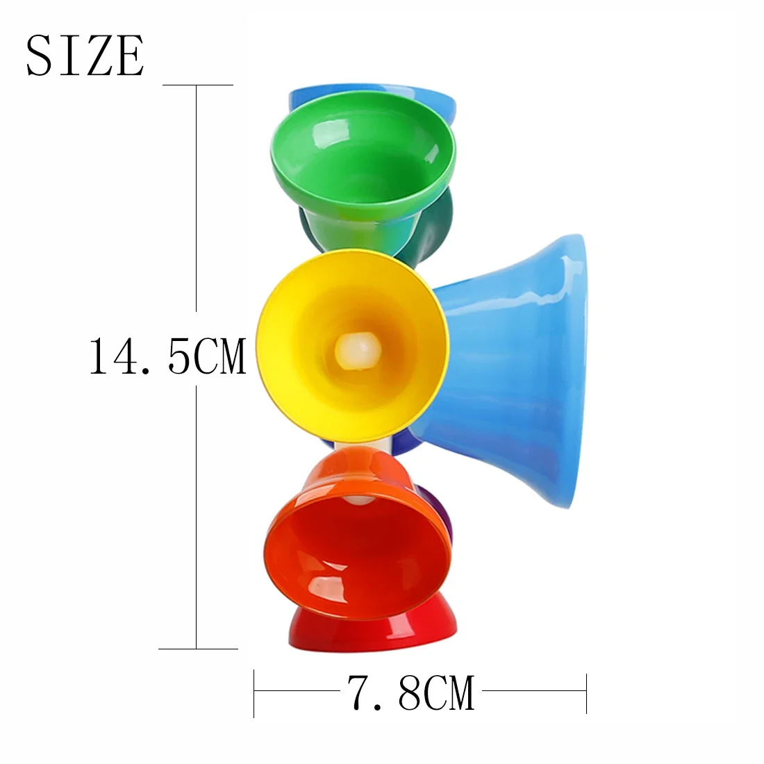 Orff 8-Note Hand Bell Rotating - Musical Instrument Note ulasan dan harga