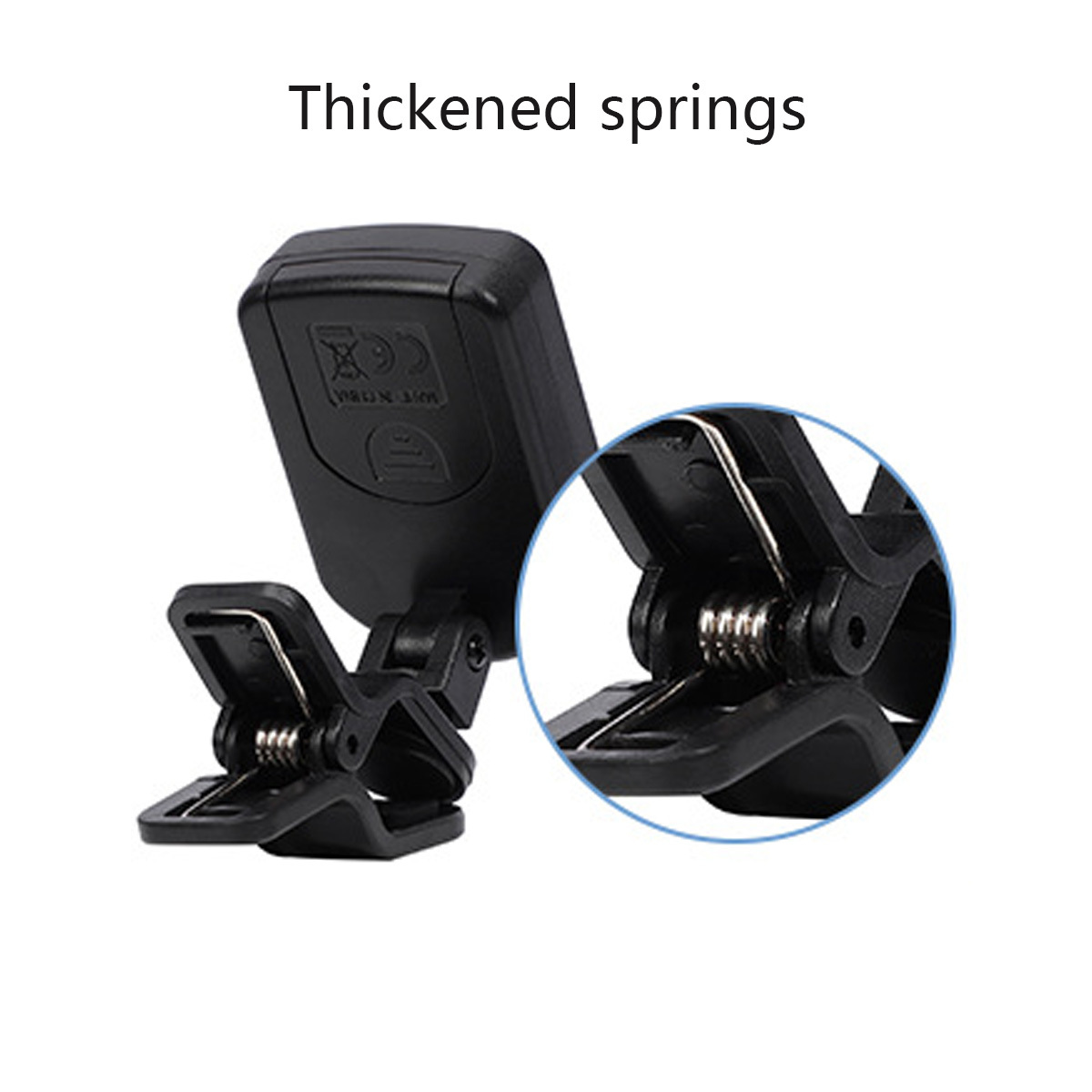 Clip-On Guitar Tuner with Regu - Musical Instrument Note ulasan dan harga